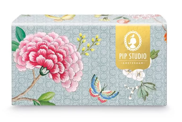 Pip Studio Blushing Birds Set/2 Mokken Groot Blauw Best Sale