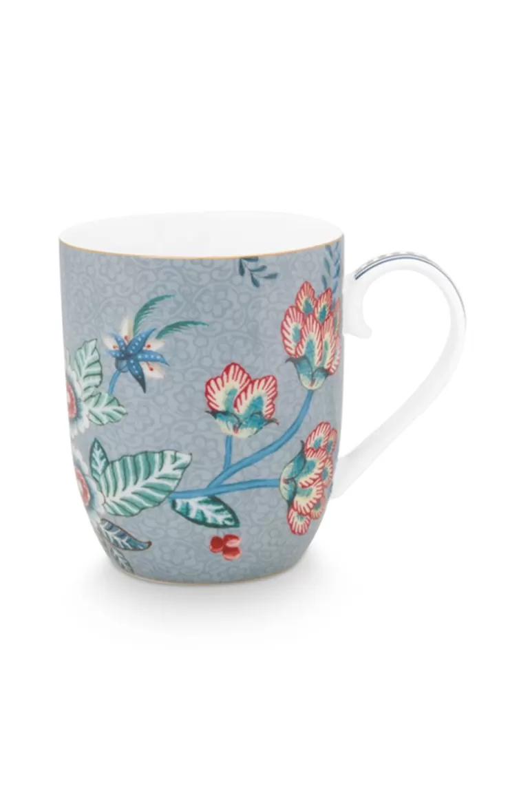 Pip Studio Flower Festival Mok Klein Licht Blauw Cheap