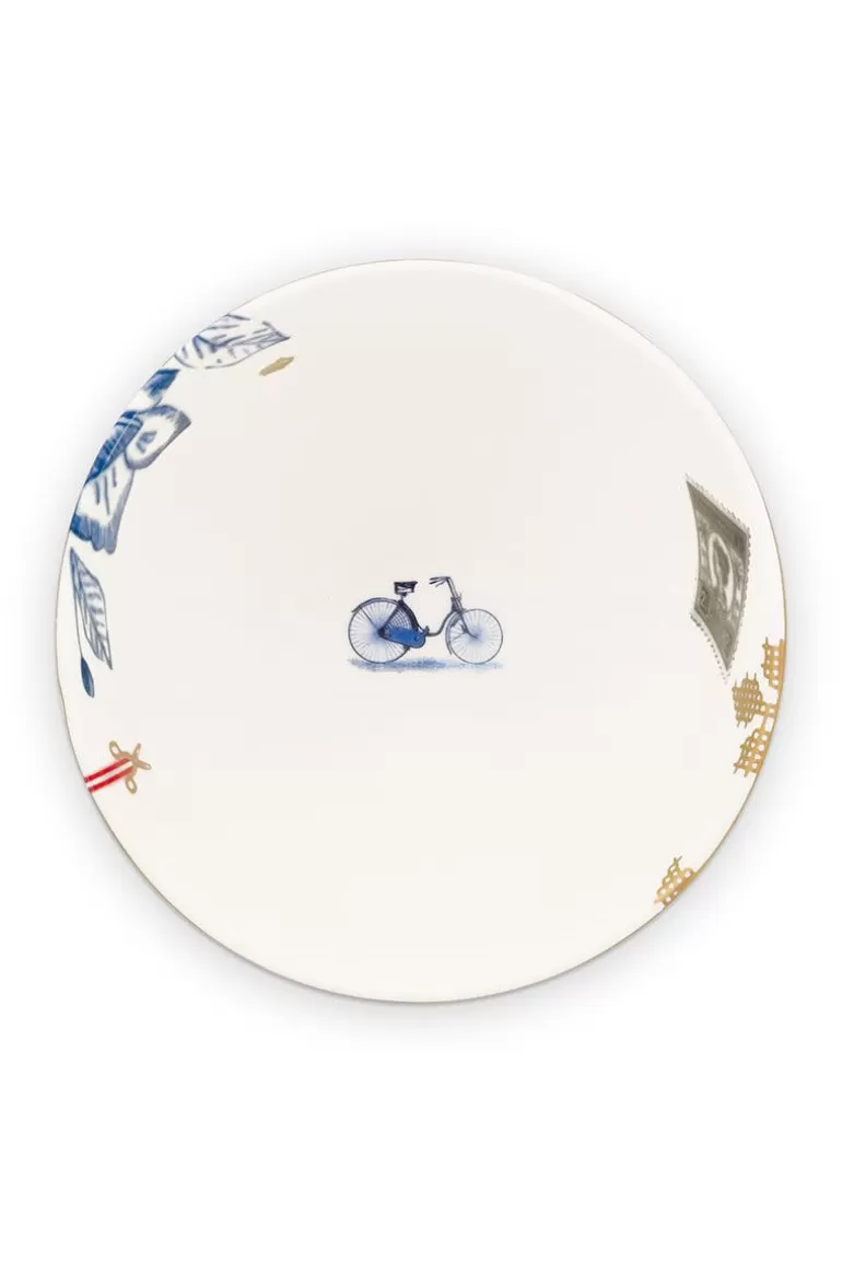 Pip Studio Heritage Kom Palm Wit 15 Cm Best Sale