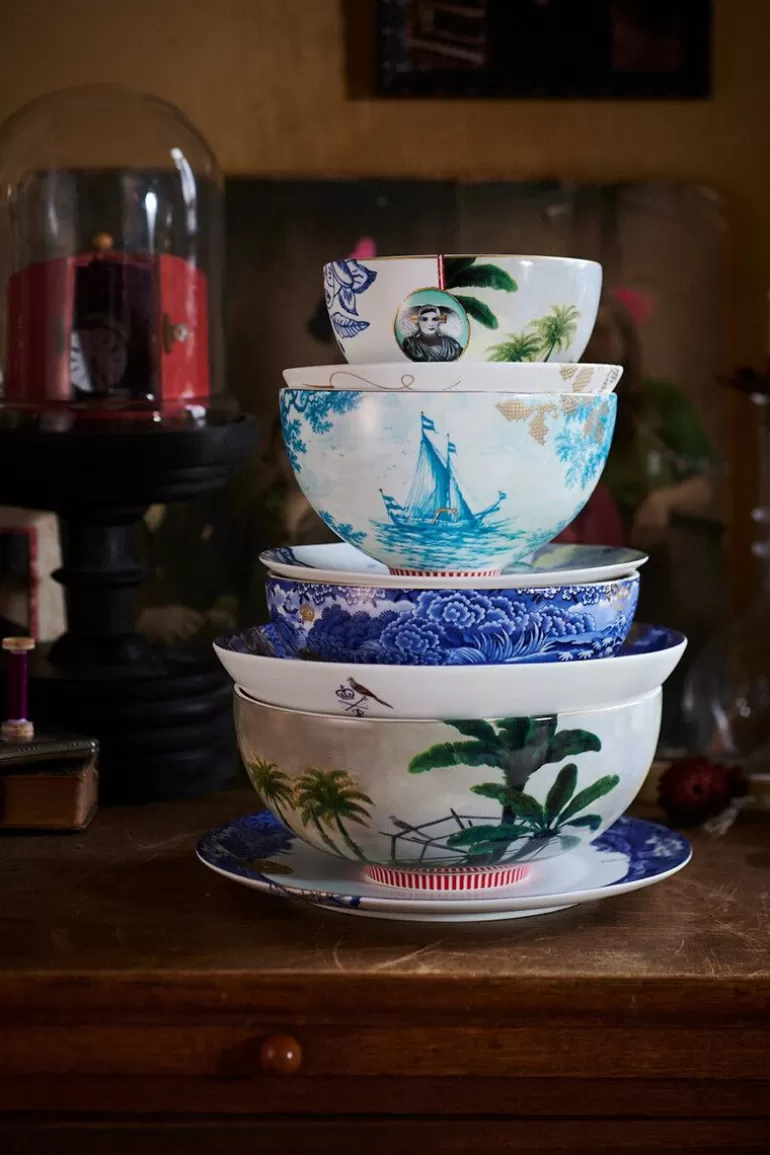 Pip Studio Heritage Kom Palm Wit 15 Cm Best Sale