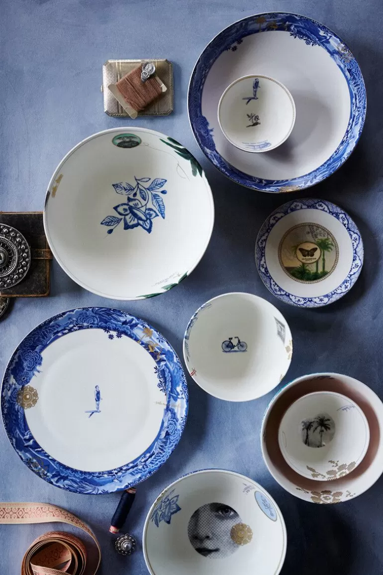 Pip Studio Heritage Kom Tegels Blauw 11 Cm Shop