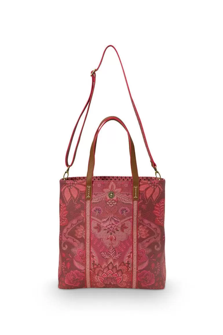 Pip Studio Shopper Vierkant Kyoto Festival Donker Roze Flash Sale