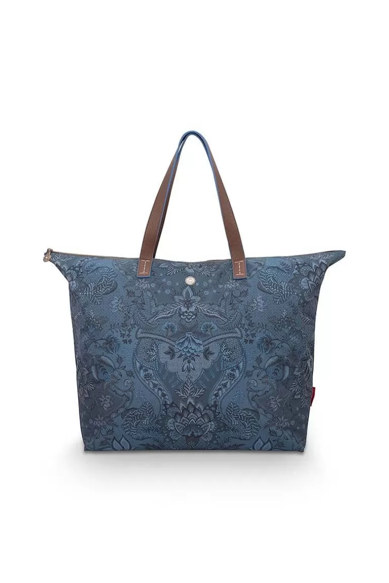 Pip Studio Tote Bag Kyoto Festival Blauw Cheap